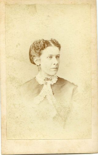 Agnes Momuz Montreal 1869 Cdv By Legendary Photographer William Notman Canada