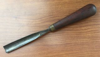 D.  R.  Barton 1832 - Rochester,  Ny Usa 7 Gouge Wood Carving Tool
