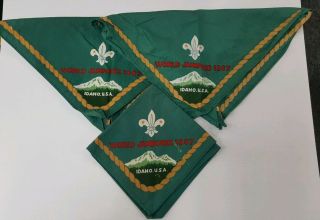 3 Vintage Boy Scout Neckerchief 