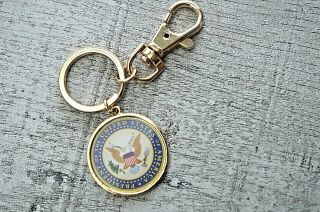2017 Proof President Donald Trump - A Chief Diplomat and Leader w/ Key Chain 4