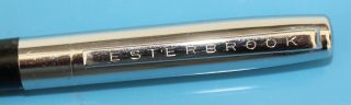 Vintage Esterbrook Black With Silver Top And Clip Mechanical Pencil