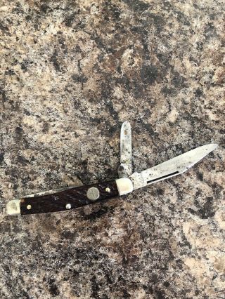 Vintage John Primble 5370 Stockman 2 Blade Pocket Knife