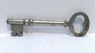 Vintage 2 3/4 " Skeleton Key Marked Corbin Door / Drawer Key Collectible