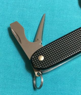 Victorinox Swiss Army Pocket Knife - Black ALOX Pioneer - Multi Tool 6