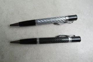 Monteverde Black And Silver Ballpoint Pen