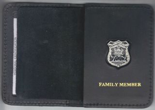 York State Courts Officer Family Member Wallet (mini Pin)