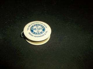 Vtg Advertising Tape Measure Mead Johnson Co - Pablum Or Pabena For Babies