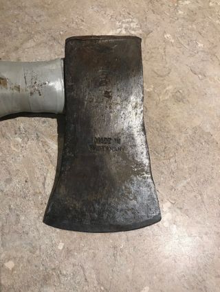 Vintage Made In West Germany 1 1/4 Lb Axe/hatchet Handle Is No Good