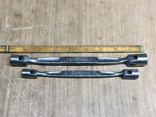 Vintage Owatonna Tool Co.  Otc Socket End Wrench Set 1/2 - 9/16 & 3/8 - 7/16