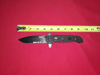 Crkt Carson M16 - 14sfg Special Forces Serrated Tanto Flipper Knife