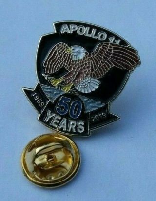 UK NASA APOLLO 11 50TH ANNIVERSARY (1969 - 2019) MOON LANDING SPACE PIN 2