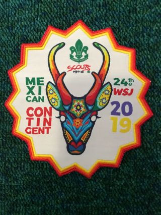 24th World Scout Jamboree 2019,  Mexico Contingent Patch