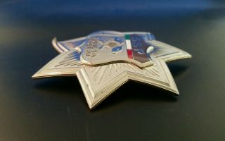 OBSOLETE Secretaria de Seguridad Publica MEXICO Federal Police Badge 3