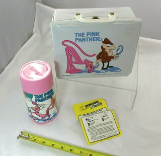 The Pink Panther - Aladdin Lunch Box - Vinyl With Thermos