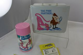 The Pink Panther - Aladdin Lunch Box - Vinyl with Thermos 2