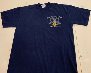 FDNY NYC Fire Department York City T - shirt Sz M Rescue 4 Queens Ladder 163 6