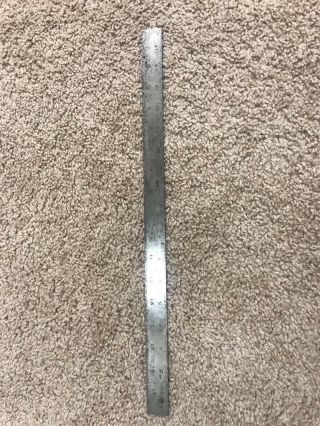 Vintage Brown And Sharpe No.  4,  18 Inch Machinist Ruler/straight Edge