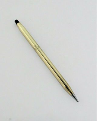 Vintage Cross Ladies 10 Kt Yellow Gold Filled Mechanical Pencil - 5 1/4 " Length