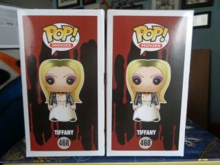 Funko POP Tiffany Com & Chase Vinyl Figures / Horror / Movies / Bride of Chucky 4