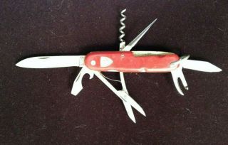 Swiss Made Army Knife Wengerinox Antique Vintage Wenger Suisse Sak Rare Crossbow
