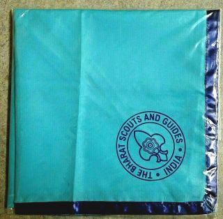24th 2019 World Scout Jamboree India Neckerchief Necker In Plastic.  Swapped @ Wsj