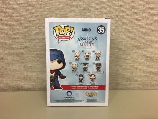 Funko Pop Games: Assassin ' s Creed - Arno 35 Vaulted with Clear Case Protector 3