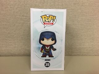 Funko Pop Games: Assassin ' s Creed - Arno 35 Vaulted with Clear Case Protector 4