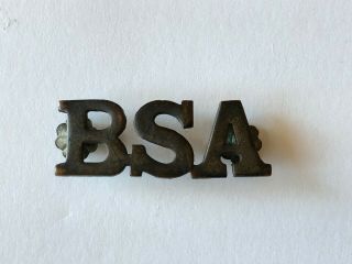 Boy Scouts Bsa 1920’s Collar Pin W/ Screw Backs Lapel Pin Insignia Vintage