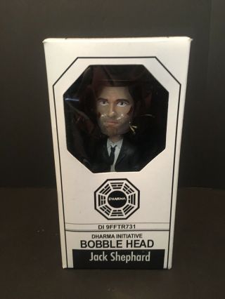 Lost Dharma Initiative Jack Shephard Bobble Head Rare