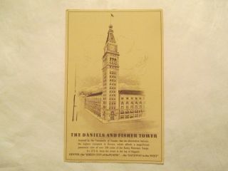 The Daniels And Fisher Tower Denver Colorado Co Postcard A