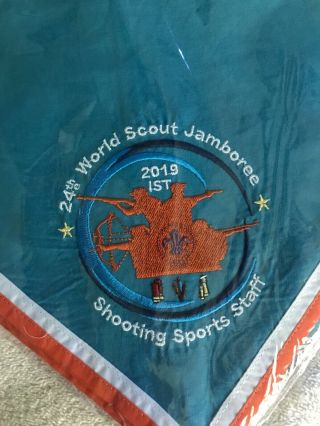 24th World Scout Jamboree 2019 Shooting Sports Ist Staff Wsj Uniform Neckerchief