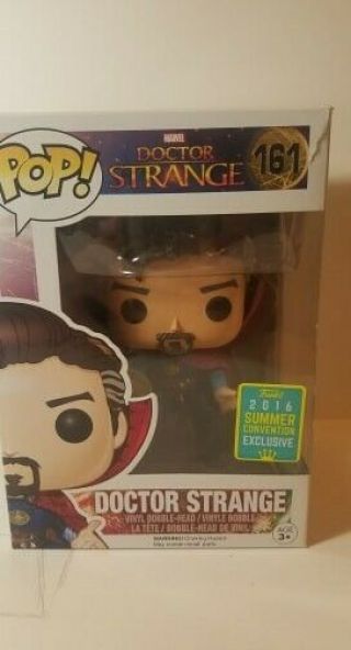 Funko Pop Marvel: Doctor Strange W/ Rune 161 Sdcc 2016 Summer Convention Excl.