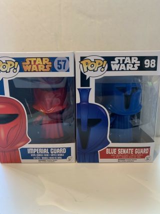 Imperial Guard Funko Pop Star Wars Blue Senate Guard Funko Pop