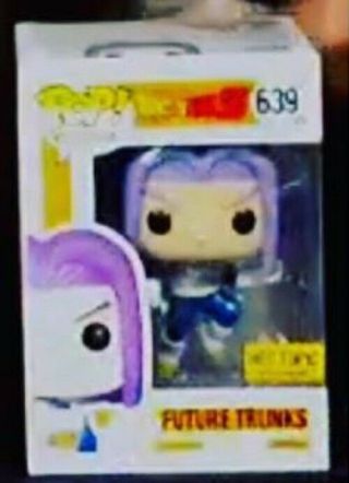 Funko Pop Dragonball Z: Future Trunks Hot Topic Exclusive August