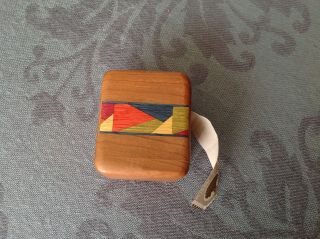 Wood Inlay Secret Box Rolled Stamp Dispenser From Heartwood Creations Postage