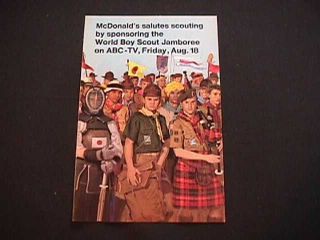1967 Boy Scout Jamboree Mcdonald 