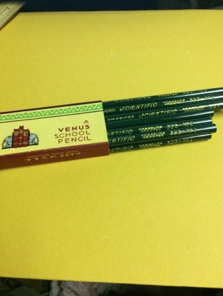 Vintage 12 Pack American Pencil Co Scientific 323 No 2.  - Nos