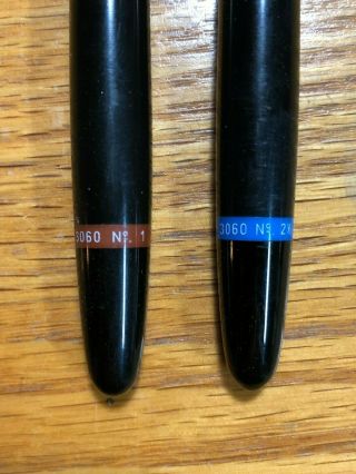Vintage Kohinor Rapidograph 3060 no.  1,  2.  5 Technical Pens Made in Germany 3