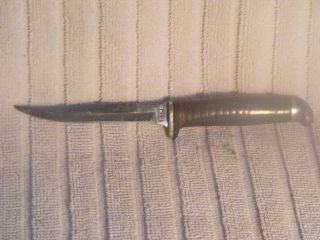 Vintage Case Xx Fixed Blade Knife With Sheath 1940 - 1965
