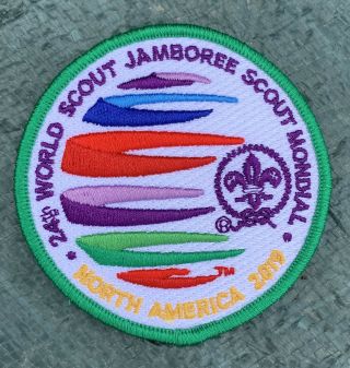 24th 2019 World Scout Jamboree Official Wsj Wosm 3 " Pocket Badge Patch