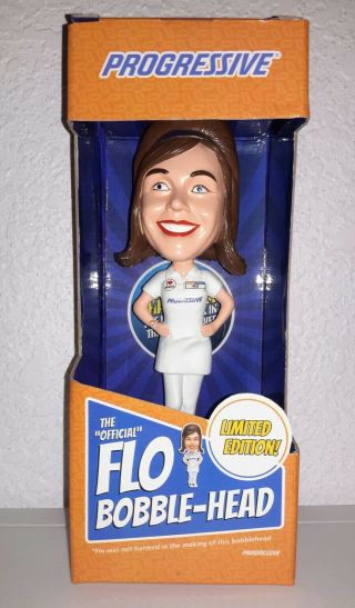 Official Flo Bobble Head Talking Toy Limited Edition Progressive Insurance