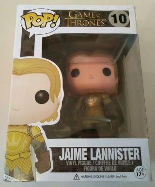Jaime Lannister Funko Pop Game Of Thrones 10 Edition Two Kingsguard