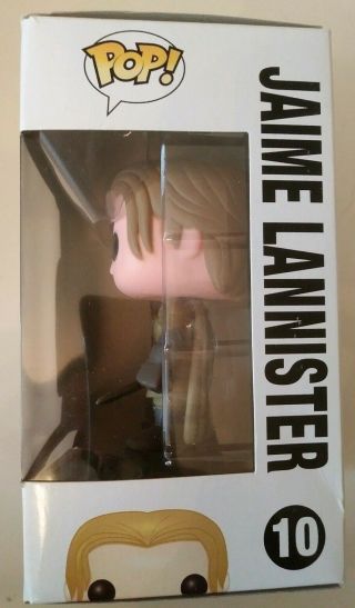 Jaime Lannister Funko Pop Game of Thrones 10 Edition Two Kingsguard 4