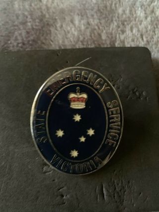 Victoria State Emergency Service Cap Badge