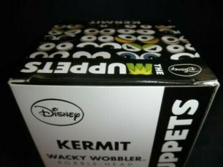 RARE FUNKO Disney The Muppets KERMIT Wacky Wobbler BOBBLE HEAD FIGURE 3