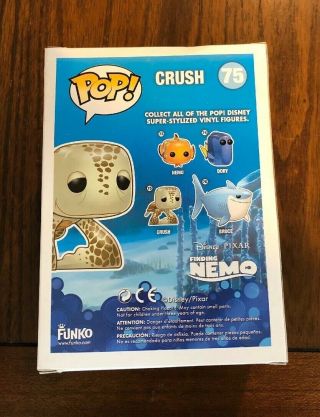 Funko Pop Disney Finding Nemo CRUSH Vaulted Vinyl Figure 75 With Protector 3