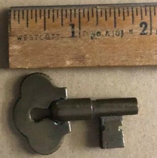 Vintage Antique Vintage Key That Folds Marked 1 3/4