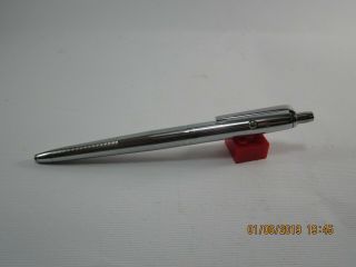 Vintage Fischer Space Pen Ag7 Chrome Finish Ballpoint Pen