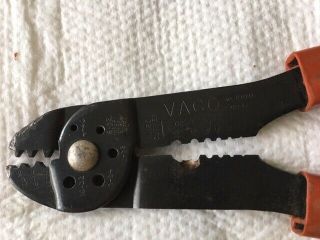 Vintage VACO No.  1900 Wire Strippers Crimpers Cutters 6