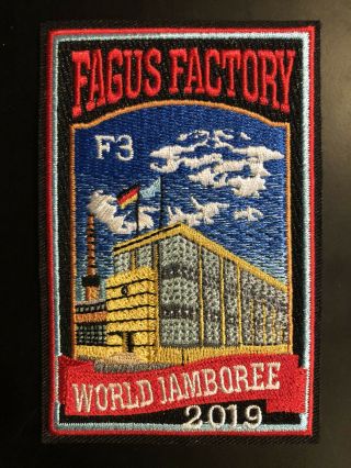 24th World Scout Jamboree 2019 Subcamp Fagus Factory Ghost Camp Patch Usa Wsj